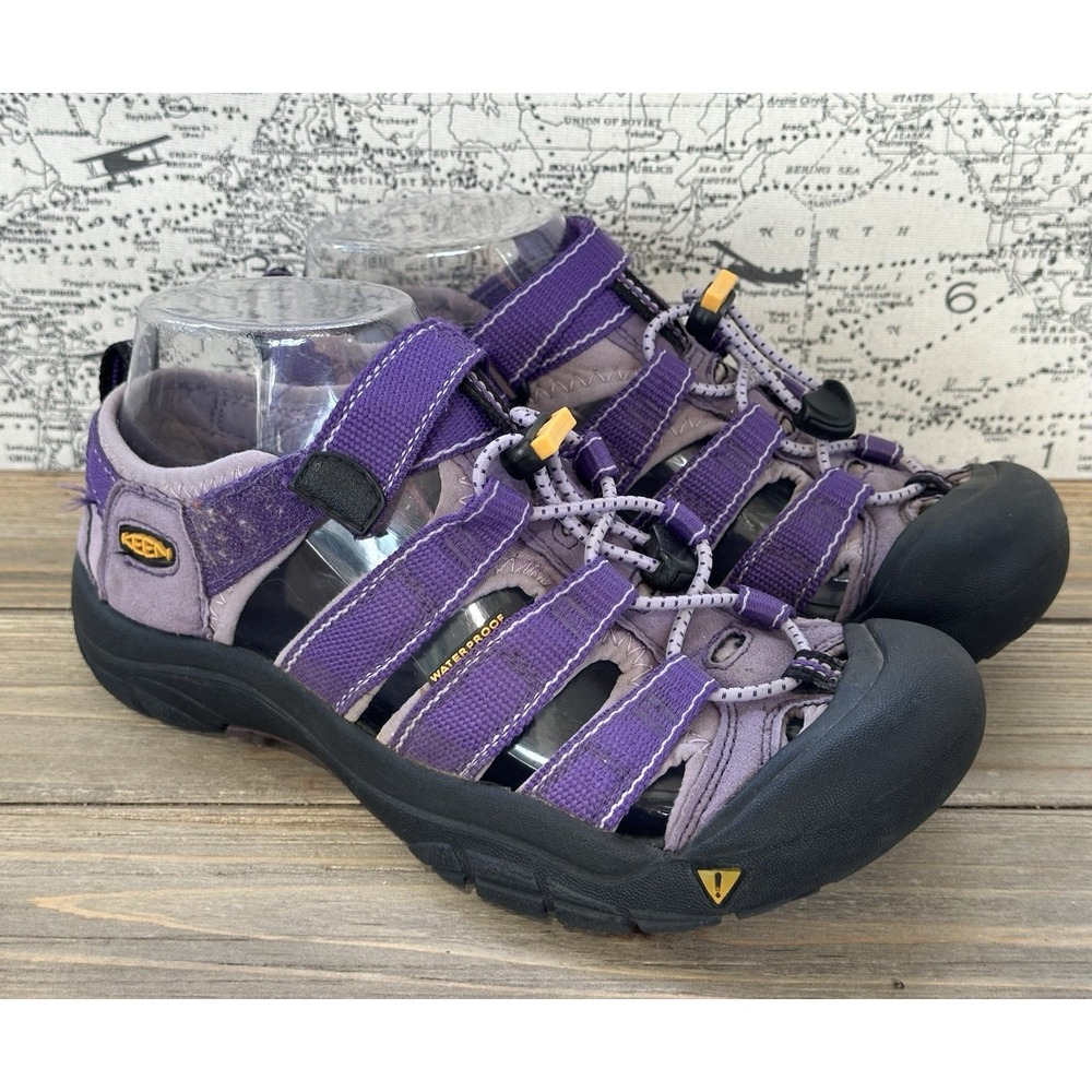 Keen Youth H2 Sandals Purple Waterproof Hiking Outdoor Kids 4